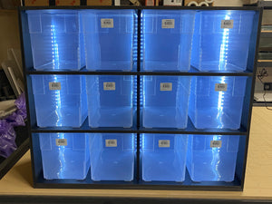 The Container Store Tall Shoebox rack